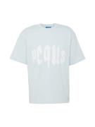 Pequs Bluser & t-shirts 'Mythic'  pastelblå / hvid