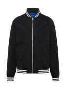 JACK & JONES Overgangsjakke 'LUCCA'  sort / hvid