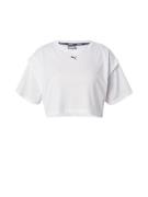 PUMA Funktionsbluse  sort / hvid