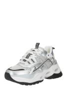 BUFFALO Sneaker low 'TRIPLET HOLLOW'  sort / sølv / hvid