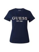 GUESS Shirts 'NYRA'  navy / guld / uldhvid
