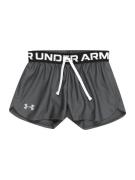 UNDER ARMOUR Sportsbukser 'Play Up'  antracit / hvid