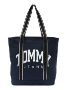 Tommy Jeans Shopper  navy / sort / hvid