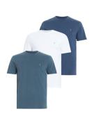 AllSaints Bluser & t-shirts 'BRACE'  blå / navy / hvid