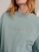 Guido Maria Kretschmer Women Sweatshirt 'Kaley'  lysegrå / lysegrøn