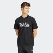 ADIDAS SPORTSWEAR Bluser & t-shirts  blandingsfarvet / sort