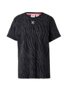 ADIDAS ORIGINALS Shirts 'Essential'  stone / sort / hvid