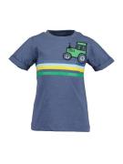 BLUE SEVEN Shirts  lyseblå / mørkeblå / gul / grøn