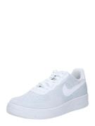 Nike Sportswear Sneaker low 'AF1 FLATKNIT'  lysegrå / hvid