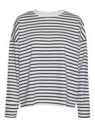 Vero Moda Petite Shirts 'ABBY'  navy / hvid