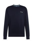 JACK & JONES Sweatshirt 'PARKER'  navy / lyseblå / hvid