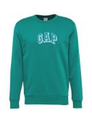 GAP Sweatshirt  lyseblå / smaragd