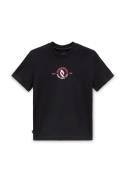 VANS Shirts 'FLAMINGO SKELETON'  pink / sort / hvid