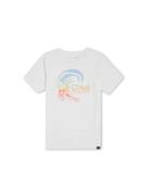 O'NEILL Shirts 'Circle Surfer'  blå / gul / rød / sort / hvid