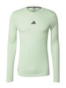ADIDAS PERFORMANCE Funktionsskjorte 'Workout'  pastelgrøn / sort