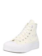 CONVERSE Sneaker high 'Chuck Taylor All Star Lift'  lysebeige / lilla ...