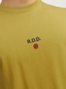 R.D.D. ROYAL DENIM DIVISION Bluser & t-shirts  sennep / mørkerød / sor...