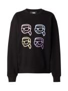 Karl Lagerfeld Sweatshirt 'Ikonik 2.0'  pastelblå / lysegul / pastelpi...