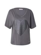 Key Largo Shirts 'WT BAM'  mørkegrå / sølv