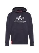 ALPHA INDUSTRIES Sweatshirt  marin / rød / naturhvid