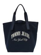 Tommy Jeans Shopper  navy / naturhvid