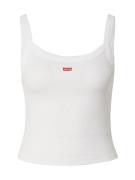 LEVI'S ® Overdel 'Essential Sporty Rib Tank'  rød / hvid