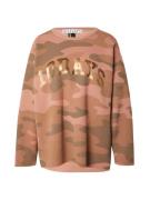 10Days Sweatshirt  brun / lysebrun / guld / lyserød