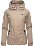 Ragwear Funktionsjakke 'Dizzie'  cappuccino / sort