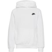 Nike Sportswear Sweatshirt 'Club Fleece'  sort / hvid