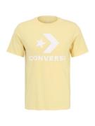 CONVERSE Bluser & t-shirts  pastelgul / hvid