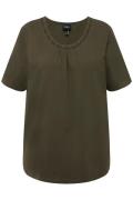 Ulla Popken Bluse  khaki