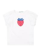 UNITED COLORS OF BENETTON Bluser & t-shirts  blå / pink / hvid