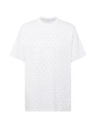 GUESS Funktionsskjorte 'JESSEN'  lysegrå / hvid