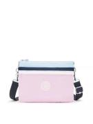 KIPLING Skuldertaske 'EASY RIRI L'  navy / lyseblå / pink / hvid