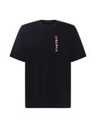 EDWIN Bluser & t-shirts 'Kamifuji'  rød / sort / hvid