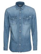 JACK & JONES Skjorte 'Sheridan'  blue denim