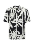 Key Largo Skjorte  lysebeige / sort