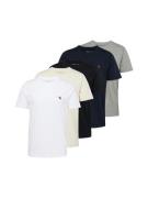 Abercrombie & Fitch Bluser & t-shirts  lysebeige / navy / grå-meleret ...