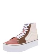 VANS Sneaker high  brun / lyserød / rosé / hvid