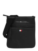 TOMMY HILFIGER Skuldertaske  rød / sort / hvid