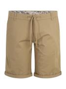 Jack & Jones Plus Lærredsbukser 'MARCO SUMMER'  sand