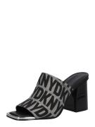 DKNY Pantoletter 'SILAS'  sort / offwhite
