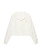 MANGO Bluse 'Beatrice'  offwhite