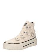 ASH Sneaker high 'RAINBOW'  beige / sort