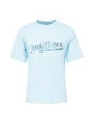 JACK & JONES Bluser & t-shirts 'Louie'  lyseblå / mørkeblå / hvid