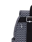 KIPLING Rygsæk 'CITY ZIP'  sort / hvid