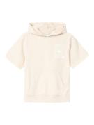 NAME IT Sweatshirt  beige / hvid