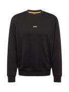 BOSS Sweatshirt 'We Small'  sort / hvid