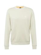 BOSS Sweatshirt 'Westart'  lysebeige / naturhvid