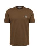 BOSS Bluser & t-shirts 'Tales 1'  mørkebrun / basalgrå
